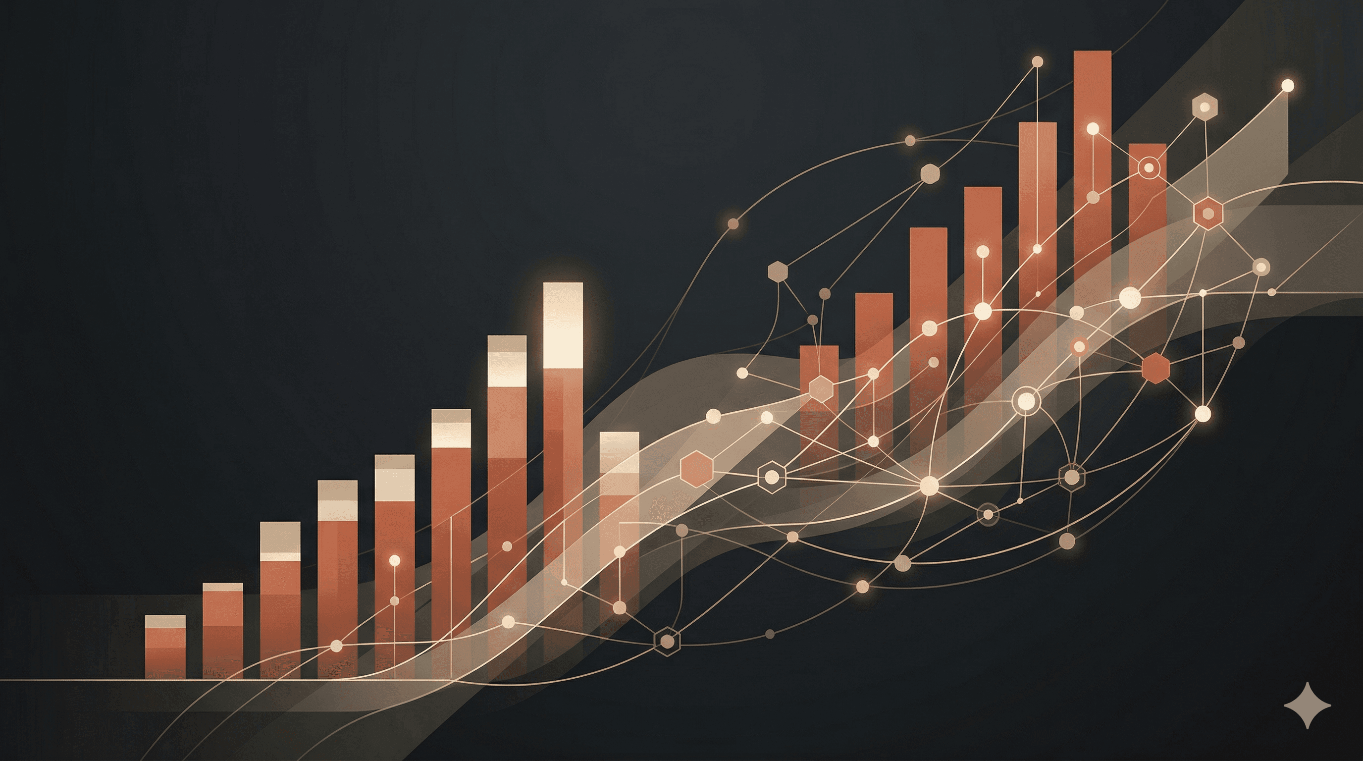 Healthcare AI adoption data visualization showing 75% of health systems have adopted at least one AI solution in 2026